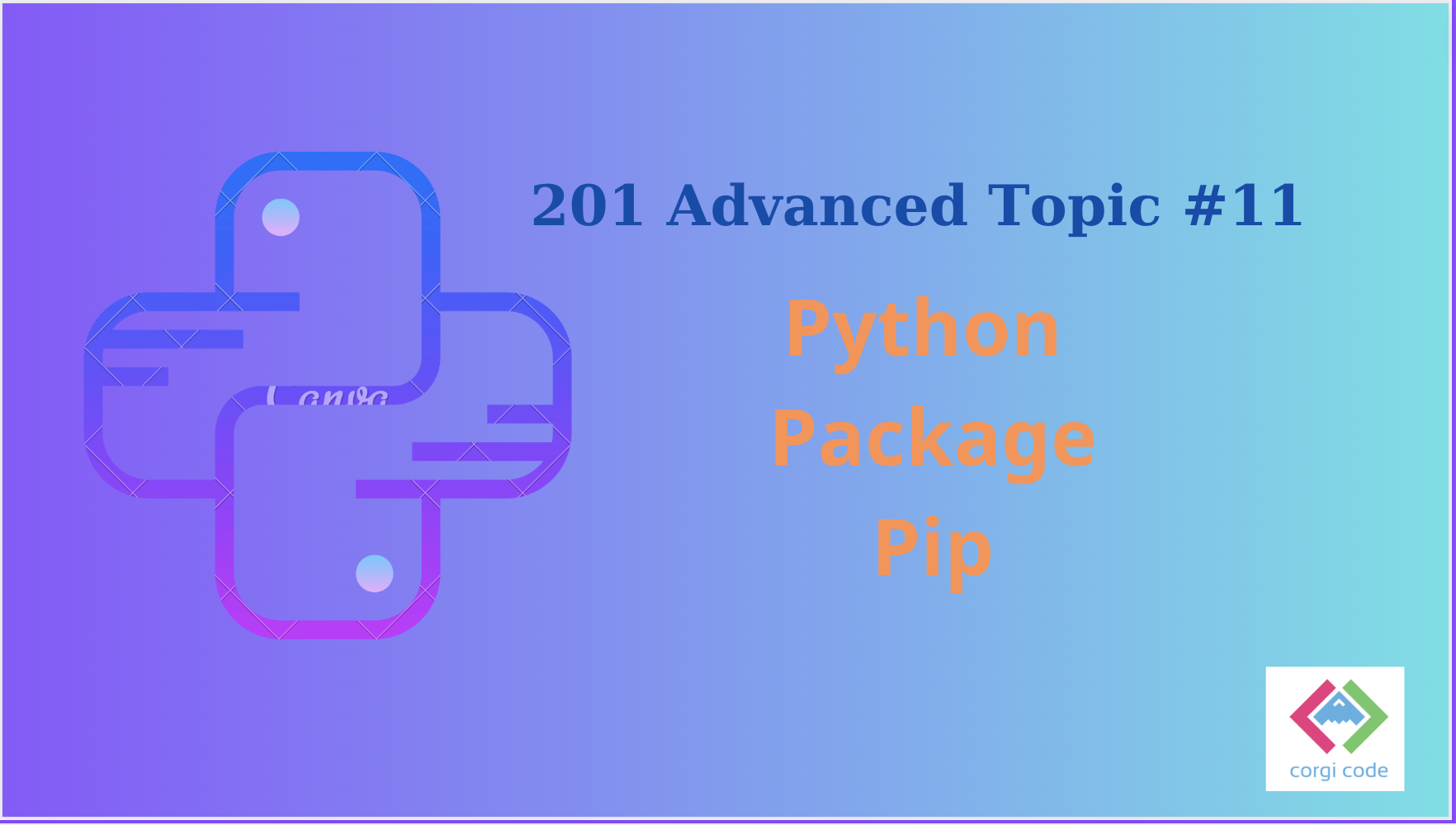 python 201 package management pip