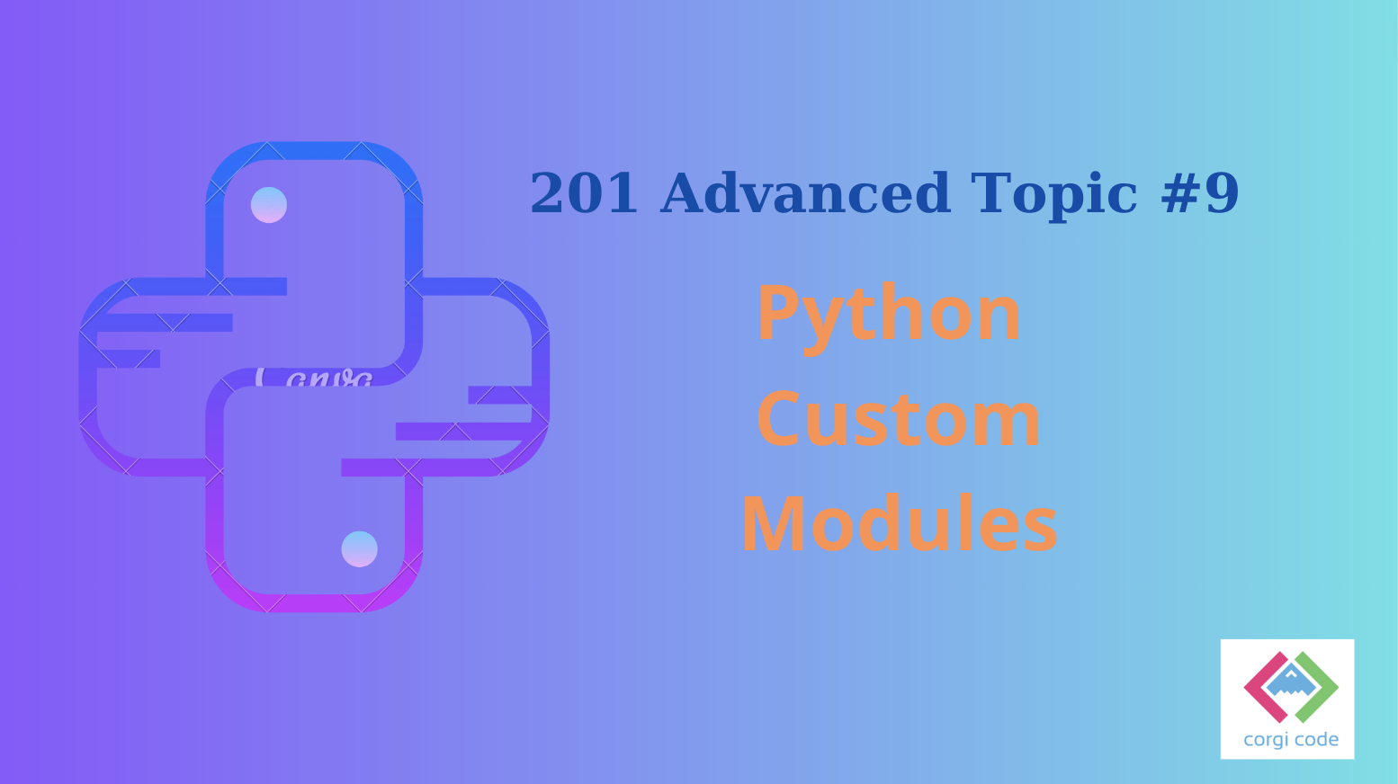 python 201 custom modules